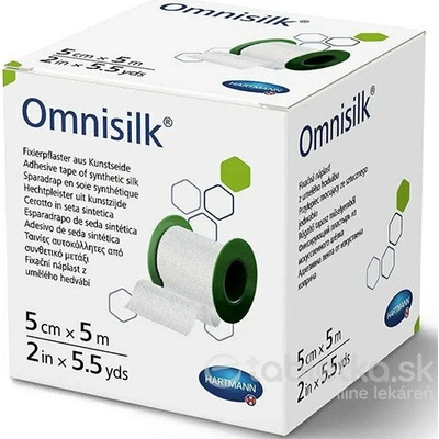 Omnisilk hypoalergénna náplasť hodvábna 5 cm x 5m