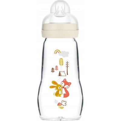 Mam Baby Feel Good skleněná láhev 260 ml