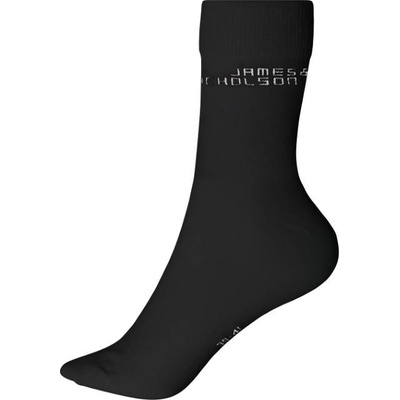 James & Nicholson JN 8032 ponožky z bio bavlny black
