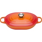 Le Creuset Тава за печене Oblong Signature 31 см огненооранжева (21112310902430)