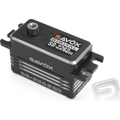 SAVOX SB-2262SG BRUSHLESS Digitální servo LOW PROFILE 30kg