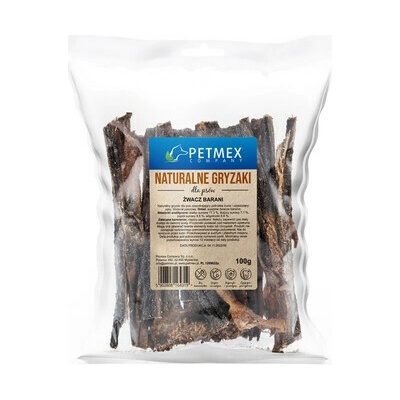 PETMEX beraní bachor přírodní žvýkací pamlsky pro psy 500 g