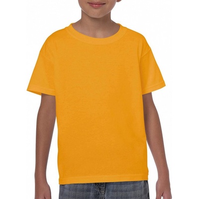 Gildan detské tričko Heavy zlatá