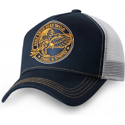 Stars and Stripes Trucker Stay Wild