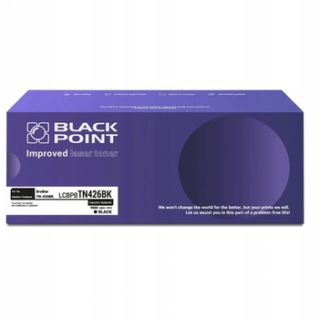 Compatible TN-426BK касета за принтер, съвместима с Brother, черна (BLBTN426BKBW)