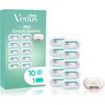 Gillette Venus PRO Smooth Sensitive Резервни остриета + защитен капак 10 бр
