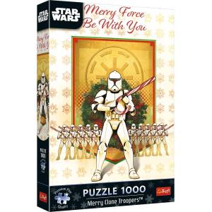 Trefl Пъзел Trefl от 1000 части - Star Wars: Коледен патрул (12086)