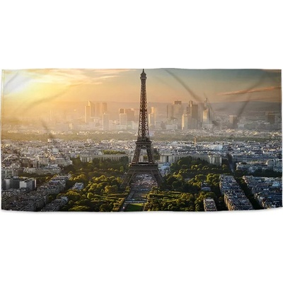 Sablio Uterák Paříž Eifellova věž Skyline 50 x 100 cm