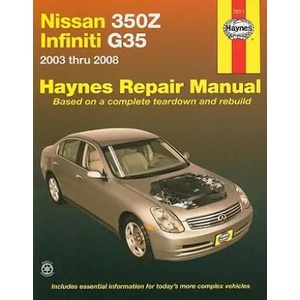 Nissan 350Z & Infiniti Automotive Repair Manual | John H Haynes (ISBN: 9781563927232)