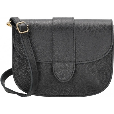 Charm London prošívaná crossbody kabelka „Fame“ Černá