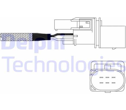 Lambda sonda DELPHI ES11026-12B1