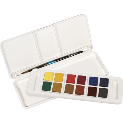 Daler Rowney Barvy akvarelové cestovní sada, 12 barev