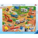 Ravensburger 12el frame puzzle What fits here - Construction site 060580 RAVENSBURGER p40
