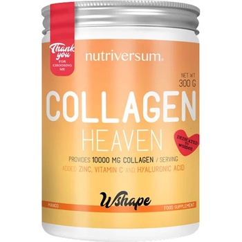 Nutriversum WShape Collagen Heaven, манго, 300 g, Nutriversum