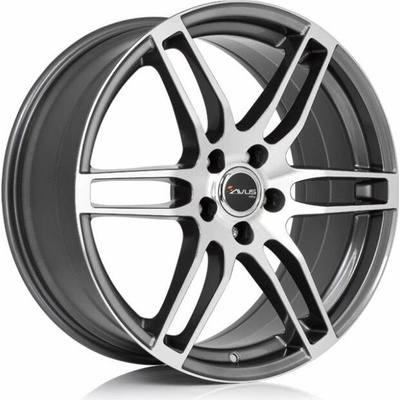 AVUS AF9 6,5x16 5x115 ET40 anthracite polished