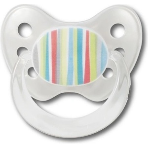 Dentistar Латексова залъгалка с халка Dentistar - Райе, размер 2 (22191) - baby