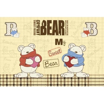 DIMEX ART Флизелинов фототапет плюшено мече 375 x 250 см