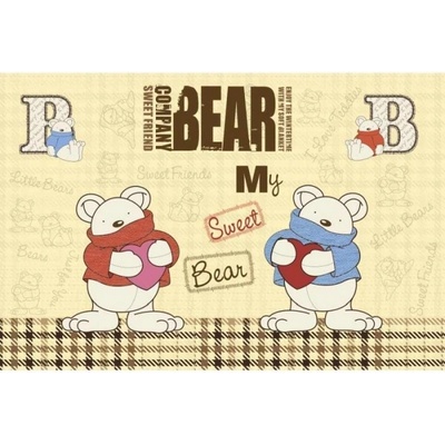 DIMEX ART Флизелинов фототапет плюшено мече 375 x 250 см