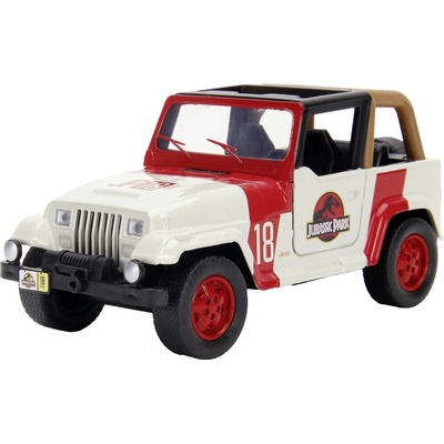 JADA TOYS Jurassic Park Jeep Wrangler model auta 1:32