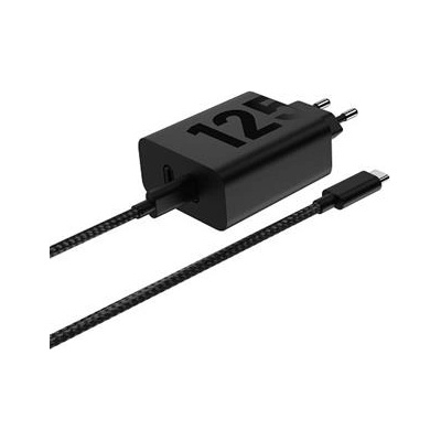 Motorola TurboPower Duo 2xUSB-C 125W Travel Charger + USB-C/USB-C Data Cable Black - Ултрабързо Захранване