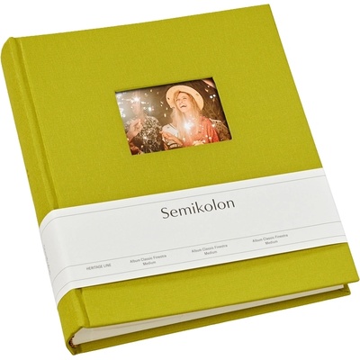 Semikolon Classic Finestra Албум за снимки, среден, матча зелен (369967)