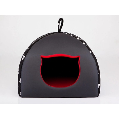 HobbyDog Pelech pre mačku Igloo s labkami 1 37 x 37 x 32 cm