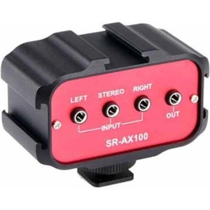 Saramonic Мини аудио миксер Saramonic - SR-AX100, червен (SR-AX100)