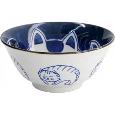 Tokyo Design Studio Porcelánová miska Neko Cat 500 ml