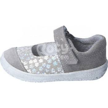 Jonap barefoot boty balerínky B14 S Slim šedá tisk