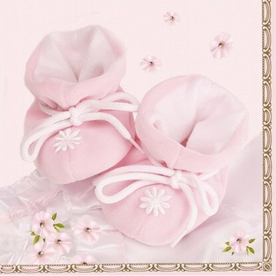 MAKI obedové obrúsky na krst 33x33cm SL CH 000401 20ks