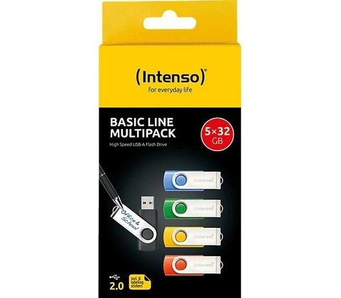 INTENSO Basic Line 5x 32GB 3503585