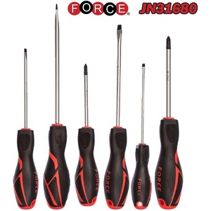 FORCE Комплект прави и кръстати отвертки, 6бр. , ph1/ph2, sl3/sl4/sl5.5/sl6.5 мм, force 2068 (uni-09018)