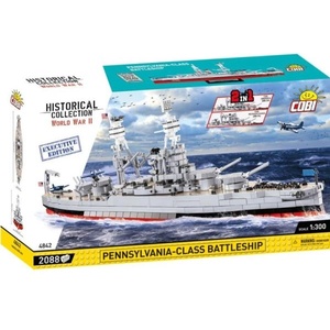 COBI II WW Pennsylvania Class Battleship 2v1, 2088 k EXECUTIVE EDITION (COBI-4842)
