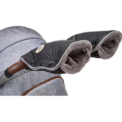 Little Angel Rukavice MAZLÍK pár černá-logo/šedá – Zboží Dáma