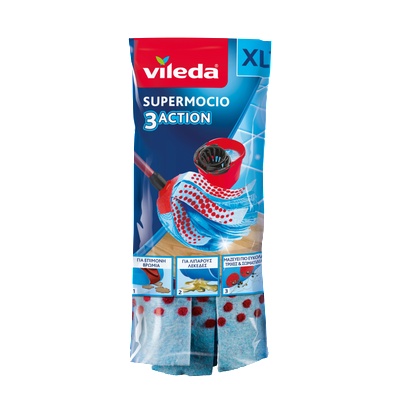 Vileda БЪРСАЛКА ЗА ПОД vileda 3d action monoclick (167967)