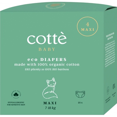 Cotté Baby Maxi 7-18 kg 25 ks