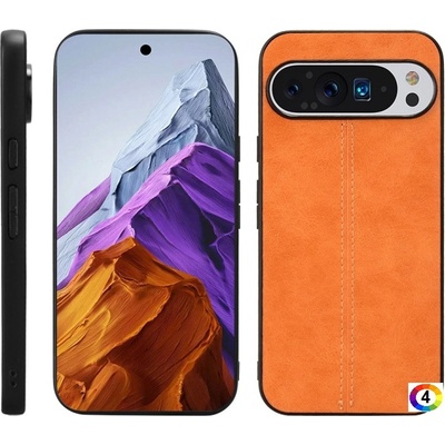 Motorola Google Pixel 9 Pro XL Удароустойчив Sewing Cow Pattern Калъф и Скрийн Протектор