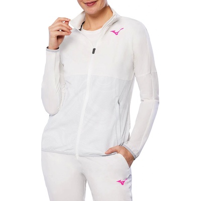 Mizuno Charge Printed Jacket White