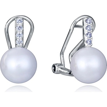 Viceroy Pôvabné strieborné náušnice s perličkami 2328E000-60