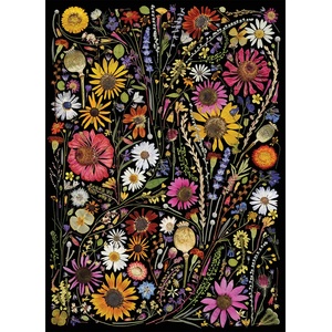 Cobble Hill - Puzzle Flower Press: Happiness - 1 000 piese