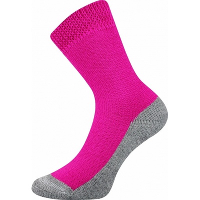Boma Spací ponožky fuxia