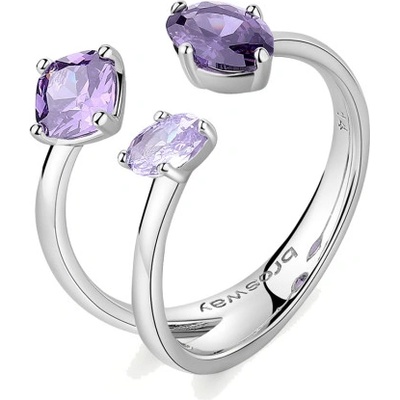 Brosway prsteň Fancy Magic purple BWFMP16