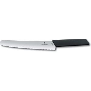 Victorinox Нож за сладкиши SWISS MODERN 22 см, черен, Victorinox (VN6907322WB)