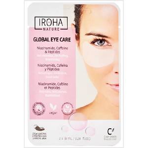Iroha Nature Пачове за очи с ниацинамид и пептиди, 1 чифт - baby
