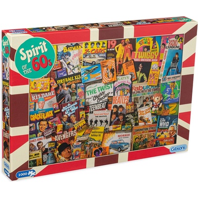 Gibsons Пъзел Gibsons от 1000 части - Духът на 60-те (G7082)