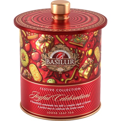 Basilur Festive Tea Joyful Celebrations plech 75 g
