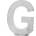 Seletti Буква Metalvetica буква G 98 см (01411G)