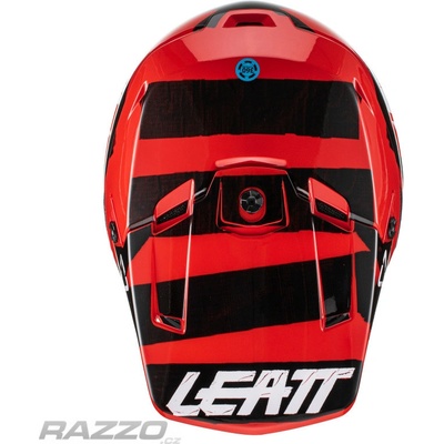 Náhradní kšilt helmy Leatt Visor Moto 3.5 V22 Red M-XXL
