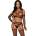 Leg Avenue Мрежест комплект от три части Leg Avenue Net Crop Top