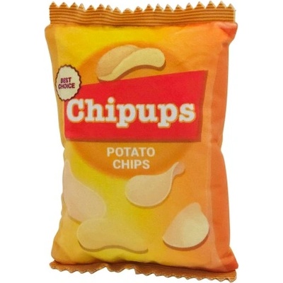 NOBBY Играчка за куче Плюшен чипс chipups, късокосмест плюш с пукащи елементи - 20 см, nobby Германия 53227